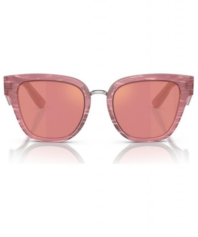 Women's Sunglasses DG4437 Fleur Pink $66.57 Womens