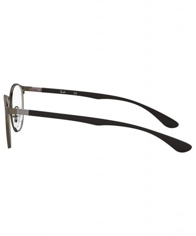 RX6355 Unisex Round Eyeglasses Matte Blk $32.48 Unisex