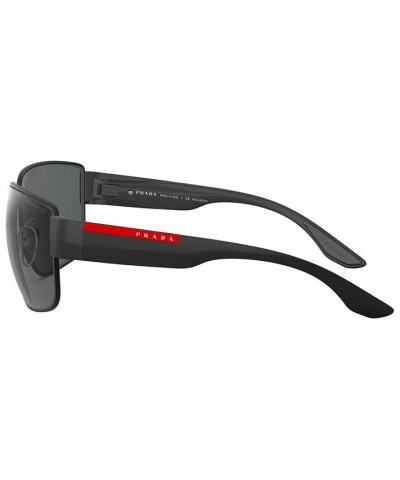 Polarized Sunglasses 0PS 56VS MATTE BLACK/POLAR DARK GREY $64.93 Unisex