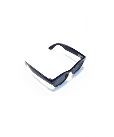 Stories Polarized Round Smart Glasses Shiny Blue $72.38 Unisex