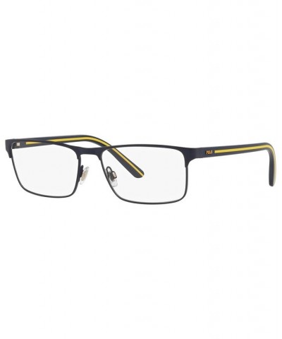 PH1207 Men's Rectangle Eyeglasses Matte Navy Blue $35.64 Mens