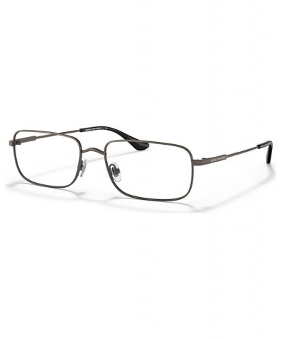 Brooks Brothers Men's Rectangle Eyeglasses BB109857-O Matte Gunmetal $10.56 Mens