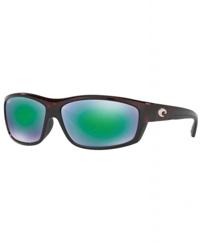 Polarized Sunglasses SALTBREAK 65P TORTOISE/ GREEN MIRROR POLAR $51.87 Unisex