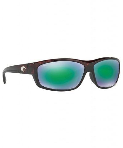 Polarized Sunglasses SALTBREAK 65P TORTOISE/ GREEN MIRROR POLAR $51.87 Unisex