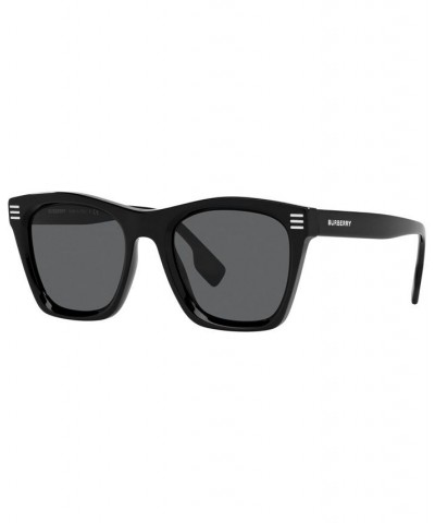 Men's Sunglasses BE4348 52 Black $81.49 Mens