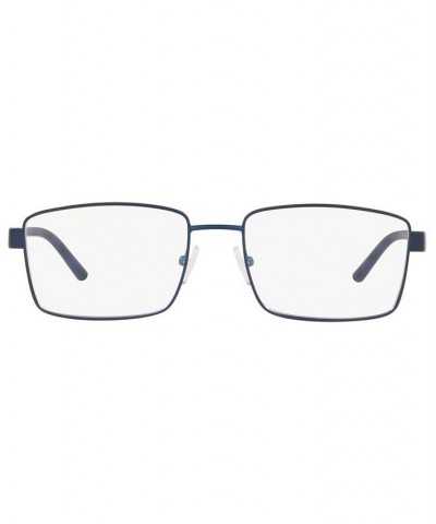 Armani Exchange AX1037 Men's Rectangle Eyeglasses Matte Blue $16.25 Mens