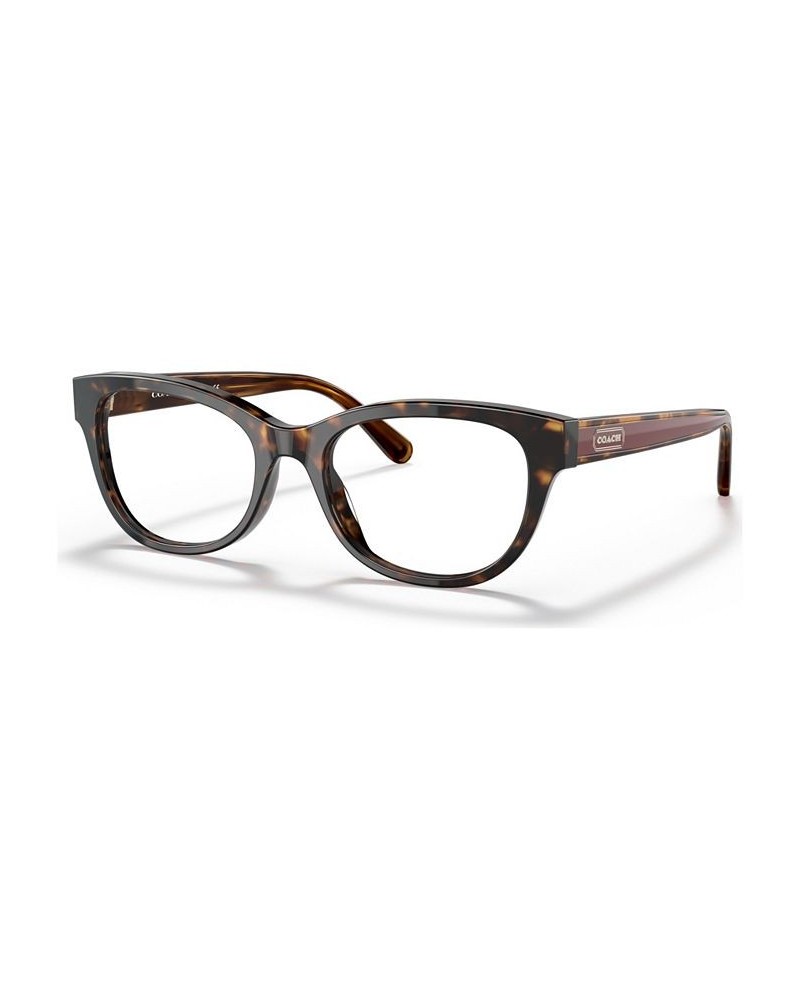 Men's Square Eyeglasses HC6190U Dark Tortoise $33.32 Mens