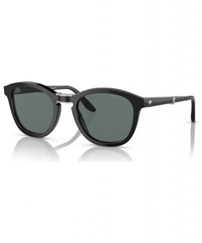 Men's Polarized Sunglasses AR817051-HP Black $129.71 Mens