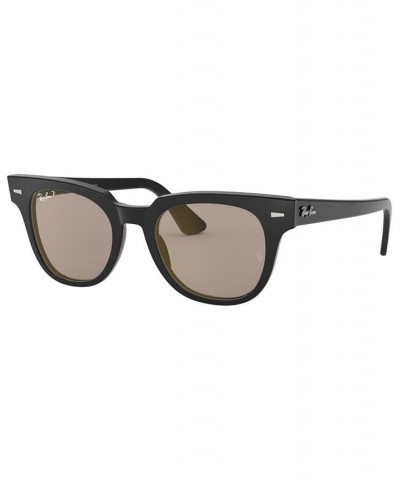 Ray- Ban Polarized Meteor Sunglasses RB2168 BLACK / GREY POLAR MIR GOLD $33.08 Unisex