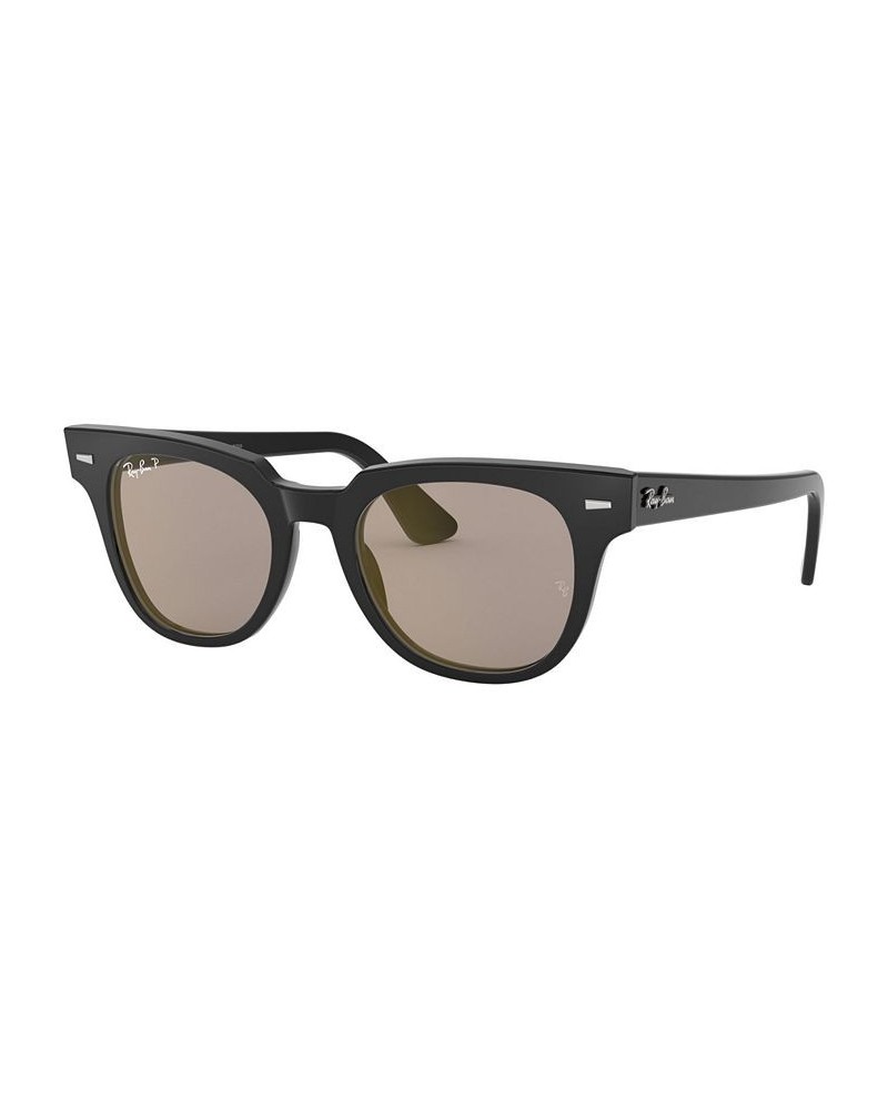 Ray- Ban Polarized Meteor Sunglasses RB2168 BLACK / GREY POLAR MIR GOLD $33.08 Unisex