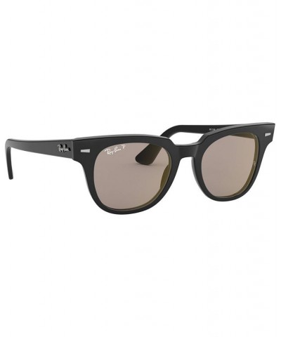 Ray- Ban Polarized Meteor Sunglasses RB2168 BLACK / GREY POLAR MIR GOLD $33.08 Unisex