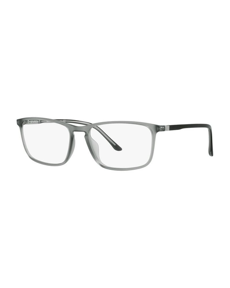 SH3073 Men's Pillow Eyeglasses Transparent Gray $56.55 Mens