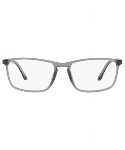 SH3073 Men's Pillow Eyeglasses Transparent Gray $56.55 Mens