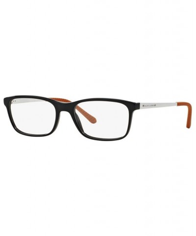 RL6134 Men's Rectangle Eyeglasses Shiny Blac $47.74 Mens