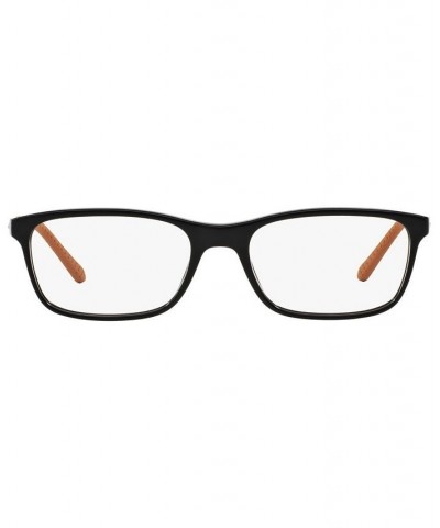 RL6134 Men's Rectangle Eyeglasses Shiny Blac $47.74 Mens