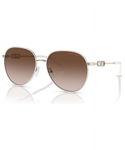 Women's Sunglasses Empire Light Gold-Tone/White $49.41 Womens