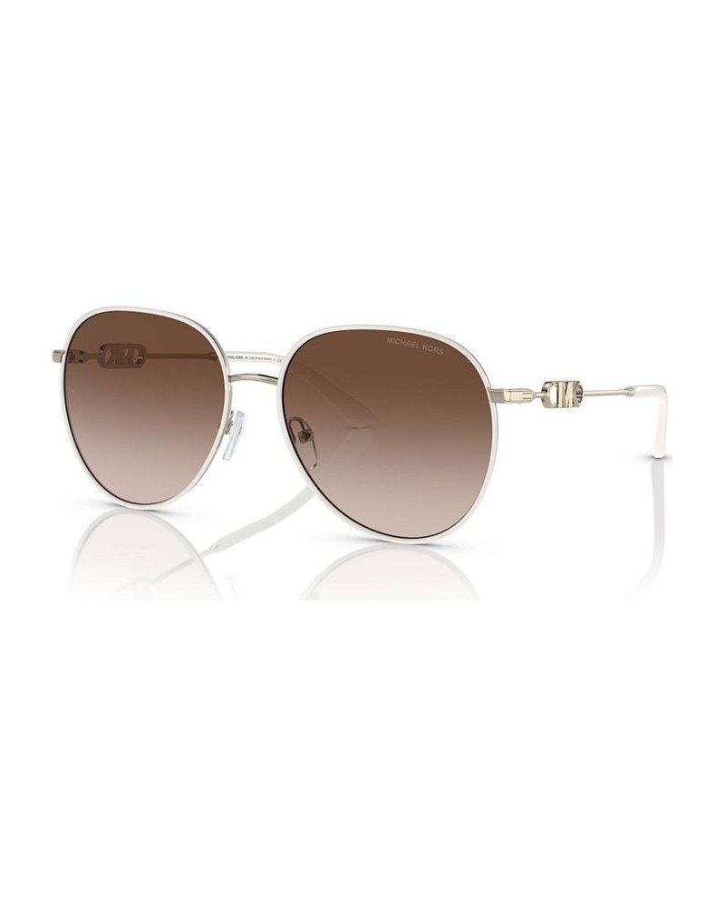 Women's Sunglasses Empire Light Gold-Tone/White $49.41 Womens