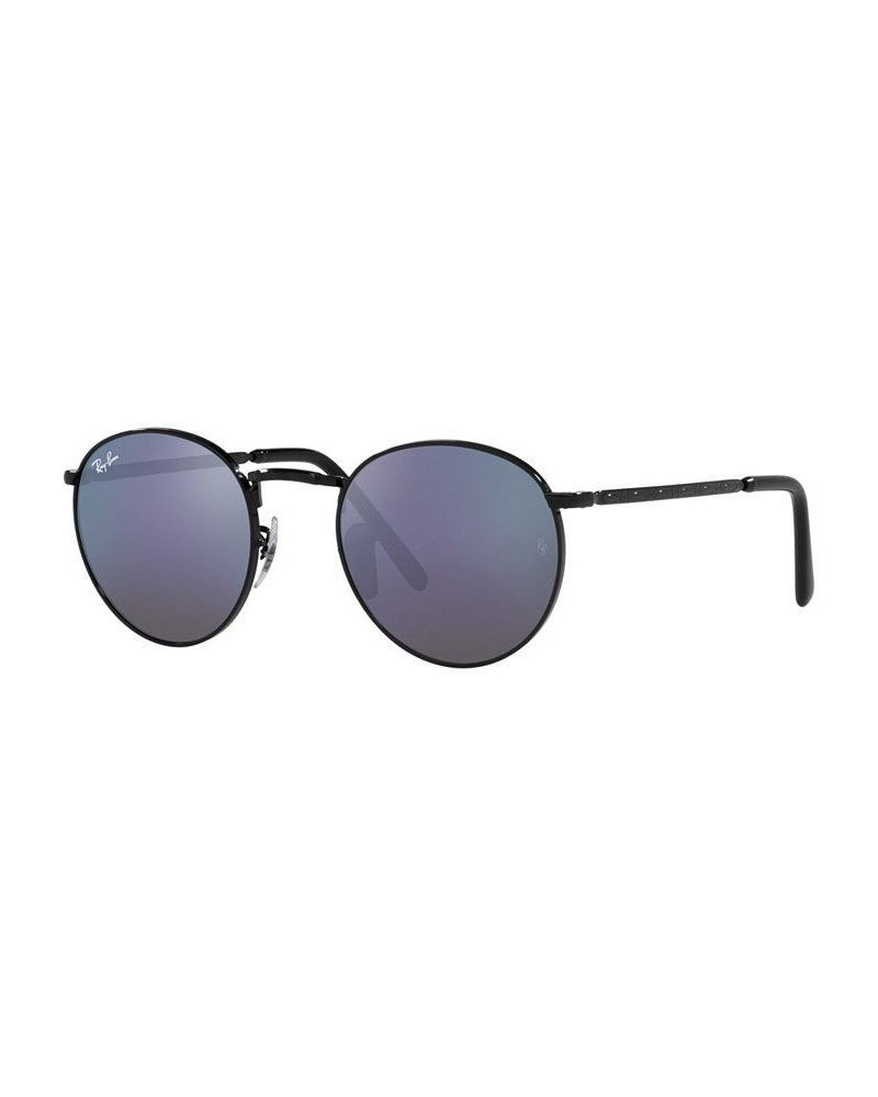 Unisex Sunglasses RB3637 NEW ROUND 47 Black $56.40 Unisex