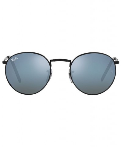 Unisex Sunglasses RB3637 NEW ROUND 47 Black $56.40 Unisex