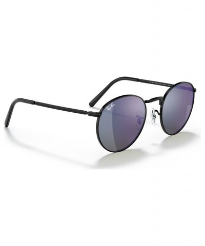 Unisex Sunglasses RB3637 NEW ROUND 47 Black $56.40 Unisex