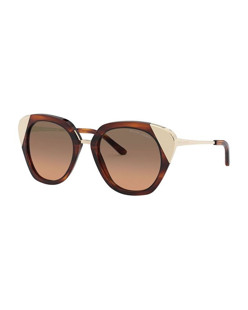 Sunglasses RL8178 50 STRIPPED HAVANA/BROWN GRADIENT ORANGE $21.15 Unisex