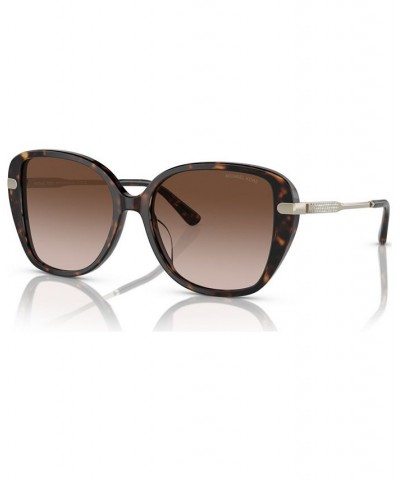 Women's Flatiron Sunglasses MK2185BU56-Y 56 Dark Tortoise $54.90 Womens