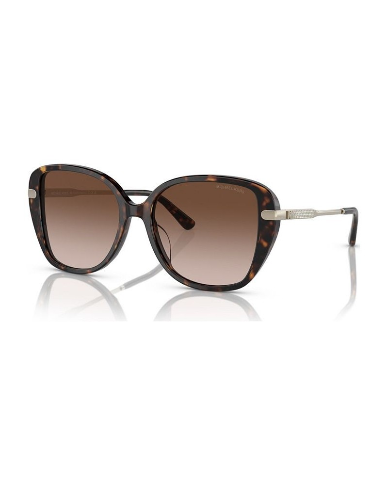 Women's Flatiron Sunglasses MK2185BU56-Y 56 Dark Tortoise $54.90 Womens