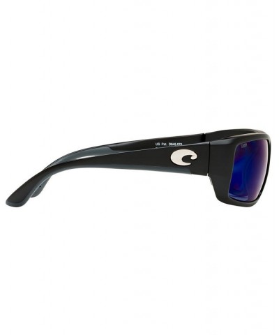 Polarized Sunglasses FANTAIL 59P BLACK/ GREEN MIRROR POLAR $36.21 Unisex