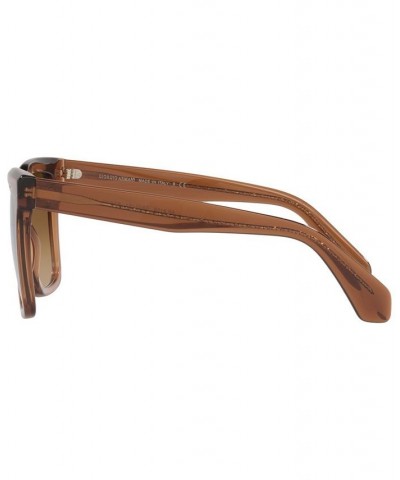 Women's Sunglasses 52 Transparent Brown $104.10 Womens