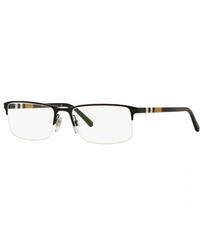 BE1282 Men's Rectangle Eyeglasses Black $55.80 Mens