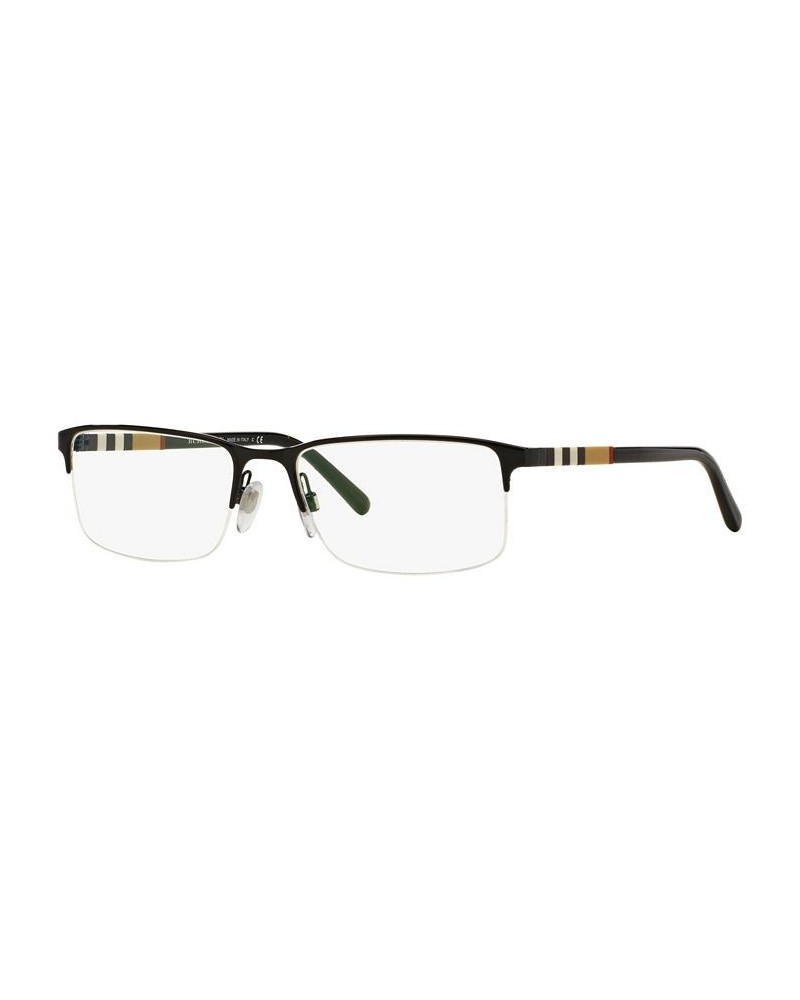 BE1282 Men's Rectangle Eyeglasses Black $55.80 Mens