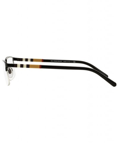 BE1282 Men's Rectangle Eyeglasses Black $55.80 Mens