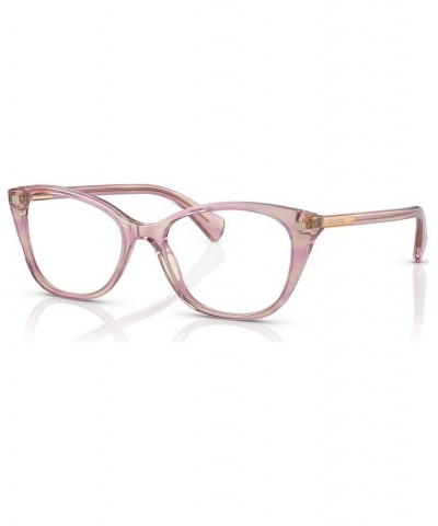 Women's Pillow Eyeglasses RA714651-O Shiny Havana $13.97 Womens