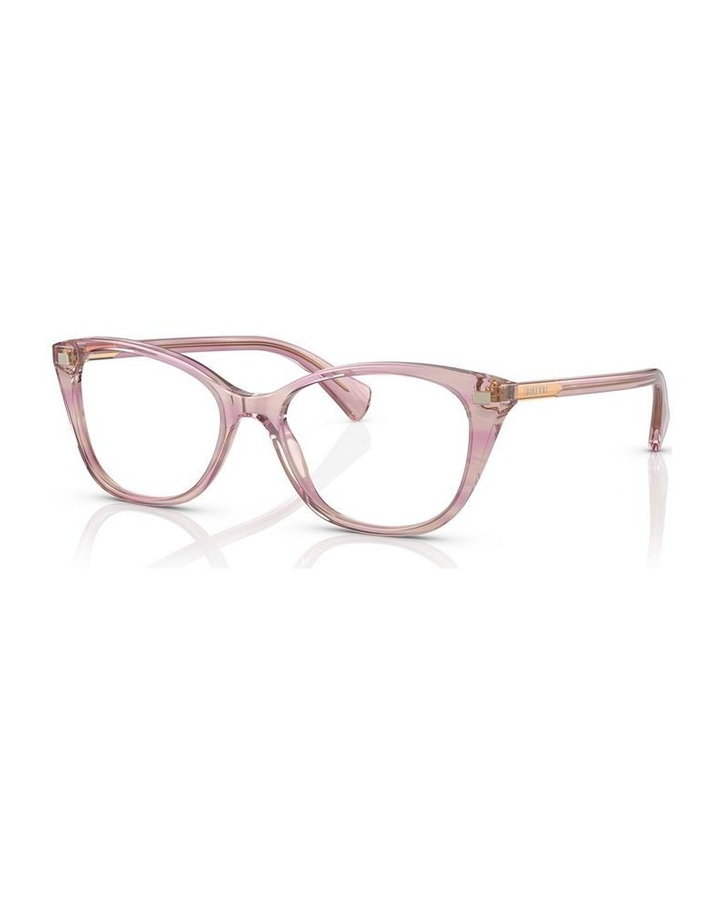 Women's Pillow Eyeglasses RA714651-O Shiny Havana $13.97 Womens