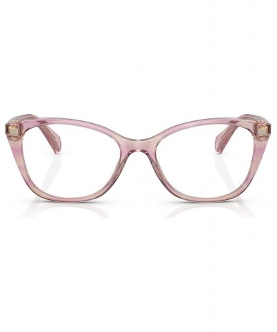 Women's Pillow Eyeglasses RA714651-O Shiny Havana $13.97 Womens