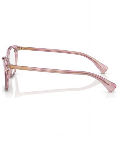 Women's Pillow Eyeglasses RA714651-O Shiny Havana $13.97 Womens