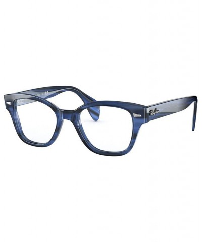 RX0880 Unisex Square Eyeglasses Shiny Black $38.20 Unisex