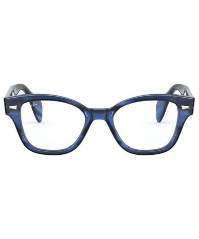 RX0880 Unisex Square Eyeglasses Shiny Black $38.20 Unisex