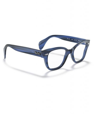 RX0880 Unisex Square Eyeglasses Shiny Black $38.20 Unisex