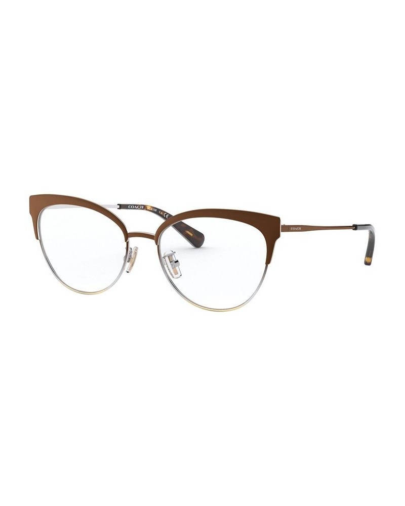 HC5108 Women's Cat Eye Eyeglasses Brown $54.81 Womens