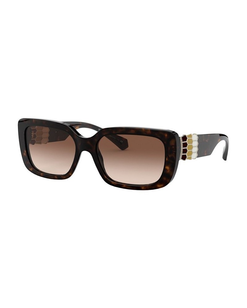 Women's Sunglasses BV8223B 56 BRZ DRK Dark Havana $44.32 Womens