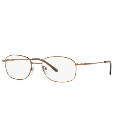 SF9002 Men's Oval Eyeglasses Copper $32.30 Mens