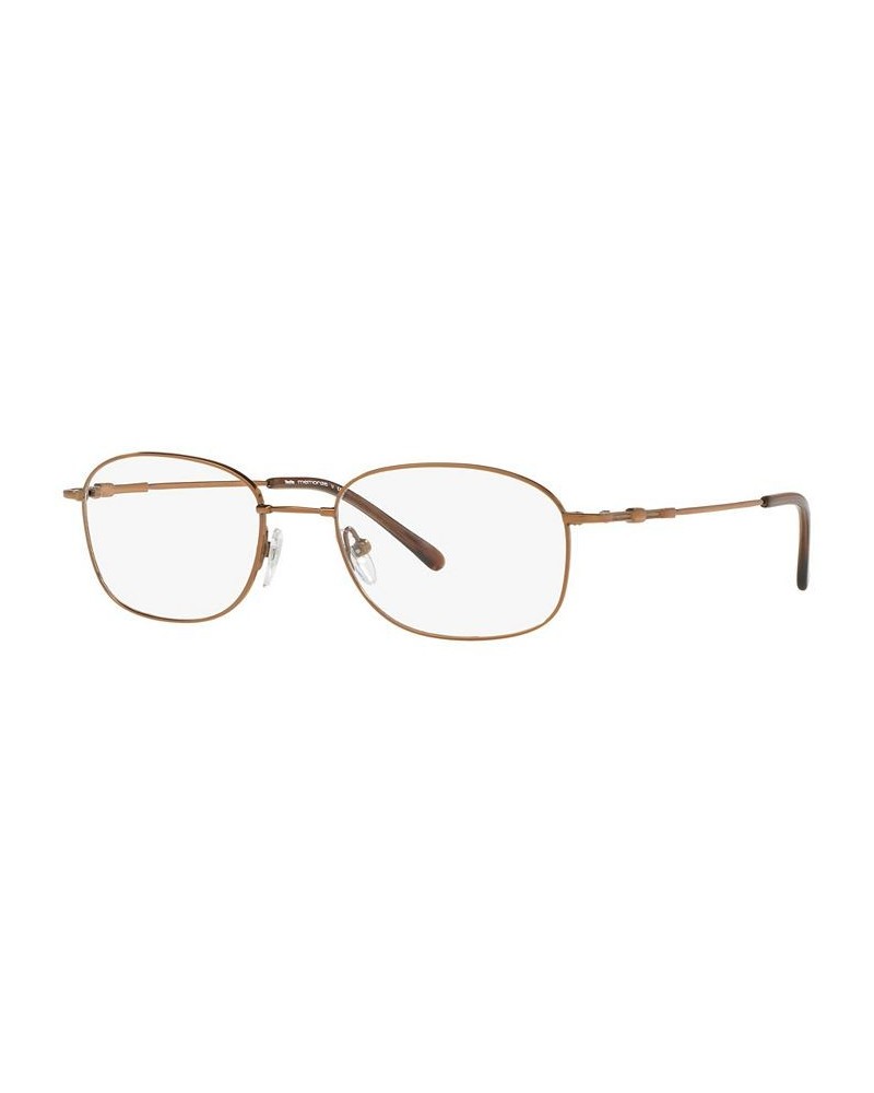 SF9002 Men's Oval Eyeglasses Copper $32.30 Mens