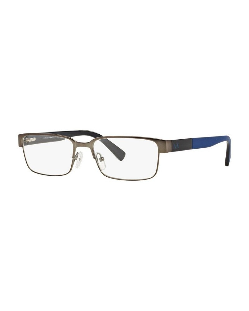 Armani Exchange AX1017 Men's Rectangle Eyeglasses Matte Brow $25.00 Mens