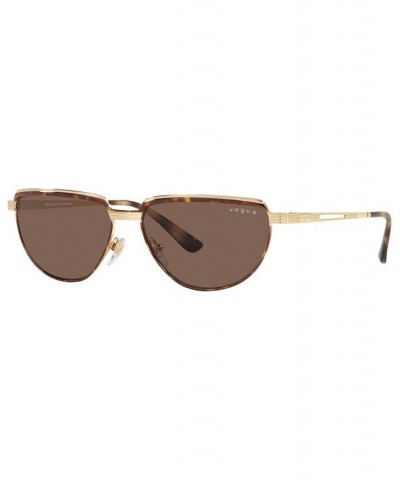 Women's Sunglasses VO4235S 56 Top Silver-Tone/Gold-Tone $10.78 Womens