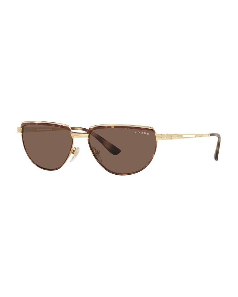 Women's Sunglasses VO4235S 56 Top Silver-Tone/Gold-Tone $10.78 Womens