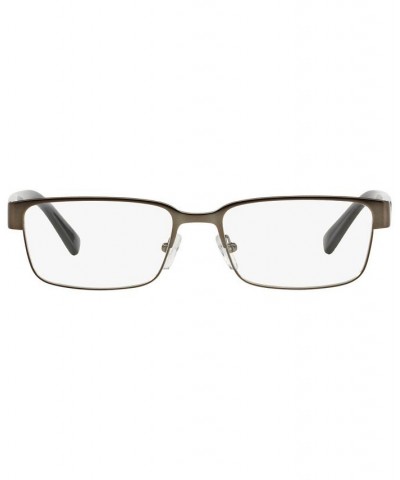 Armani Exchange AX1017 Men's Rectangle Eyeglasses Matte Brow $25.00 Mens