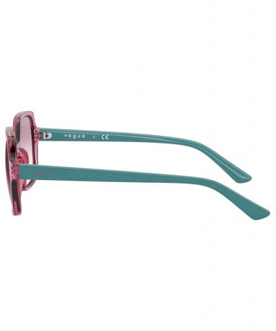 Child Sunglasses VJ2006 46 Transparent Red $9.40 Kids