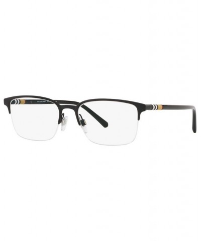 BE1323 Men's Rectangle Eyeglasses Black $52.74 Mens