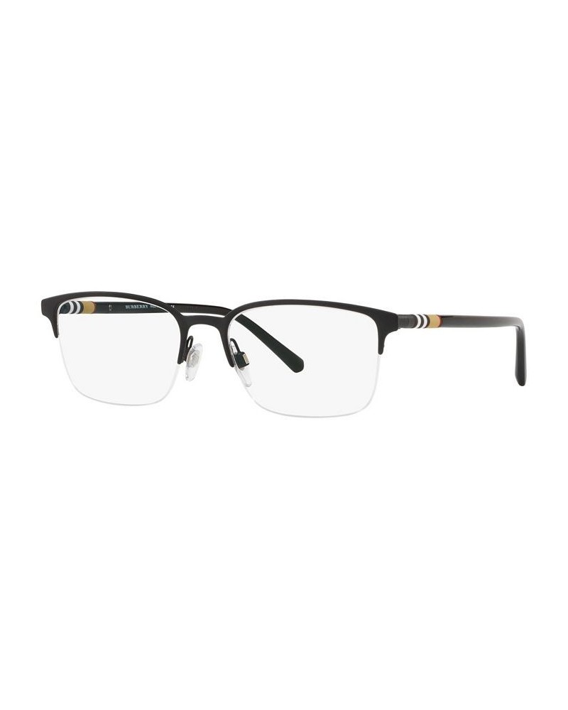 BE1323 Men's Rectangle Eyeglasses Black $52.74 Mens